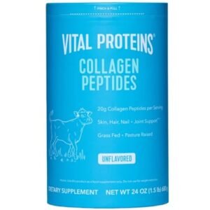 Vital Proteins Collagen Peptides Unflavored Powder Dietary Supplement, Pack of 680g  Amazon.in: Health & Personal Care