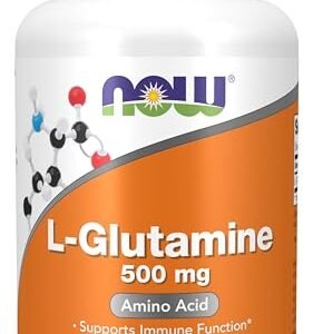 Now Foods L-Glutamine Capsules 500mg -Pack Of 120 Capsules  Amazon.in: Health & Personal Care