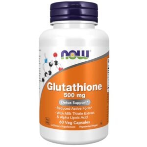 Now Foods Glutathione Plus Capsules 500mg -Pack Of 60 Capsules  Amazon.in: Health & Personal Care