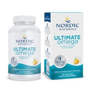 Nordic Naturals Ultimate Omega 3 Fish Oil Softgels | 1280 Mg of Omega 3, EPA & DHA Supplement For Men & Women | High-Potency Fish Oil Supplement | Lemon Flavour 120 Softgels  Amazon.in: Health & Personal Care