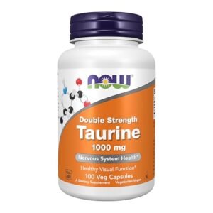 Now Foods, Taurine, Double Strength, 1,000 mg, 100 Veg Capsules  Amazon.in: Health & Personal Care