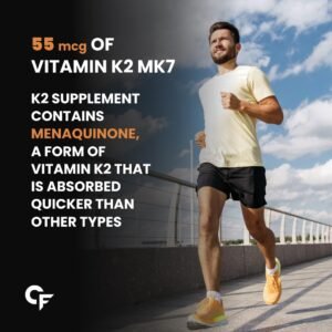 Carbamide Forte Vitamin D3 K2 | Vitamin D3 K2 Supplement for Bone & Heart Health | Vitamin D tablets with Vitamin K2 MK7 | Premium Vitamin D3 supplement with K2 for Wellness...