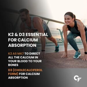 Carbamide Forte Vitamin D3 K2 | Vitamin D3 K2 Supplement for Bone & Heart Health | Vitamin D tablets with Vitamin K2 MK7 | Premium Vitamin D3 supplement with K2 for Wellness...