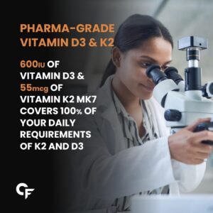 Carbamide Forte Vitamin D3 K2 | Vitamin D3 K2 Supplement for Bone & Heart Health | Vitamin D tablets with Vitamin K2 MK7 | Premium Vitamin D3 supplement with K2 for Wellness...