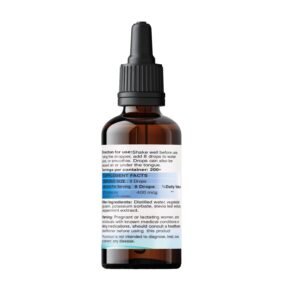 Liquid Chromium Picolinate – 400mcg per Serving | Sublingual Drops for Enhanced Absorption | Supports Metabolism & Blood Sugar Levels | 50ml Bottle