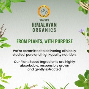 Vlado’s Himalayan Organics Chromium Picolinate 400mcg | Supports Healthy Blood Sugar Level | Healthy Heart | Essential For Weight Management - 120 Veg Capsule