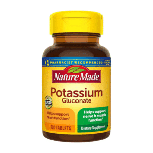 Nature Made Potassium Gluconate 550mg, 100 tablets
