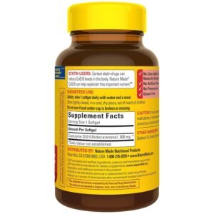 Nature Made CoQ10 (Coenzyme Q 10) Softgel, 105 count : 105 count