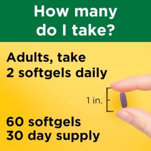 Nature Made Magnesium Citrate Softgels, 250mg, 60 Count